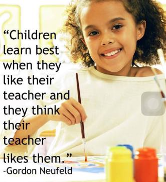 teacher likes children