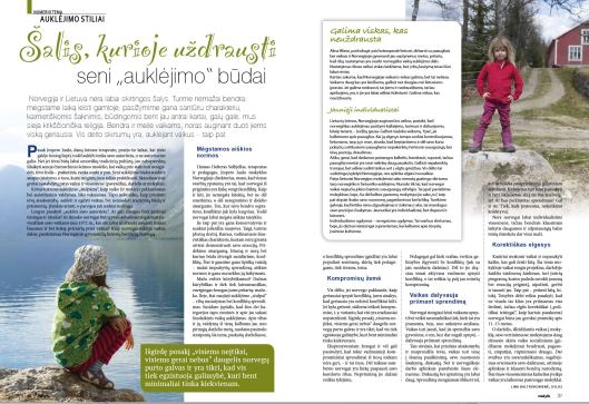 Mazylis  07 2016 NO salis, kurioje uzdrausti seni auklejimo budai